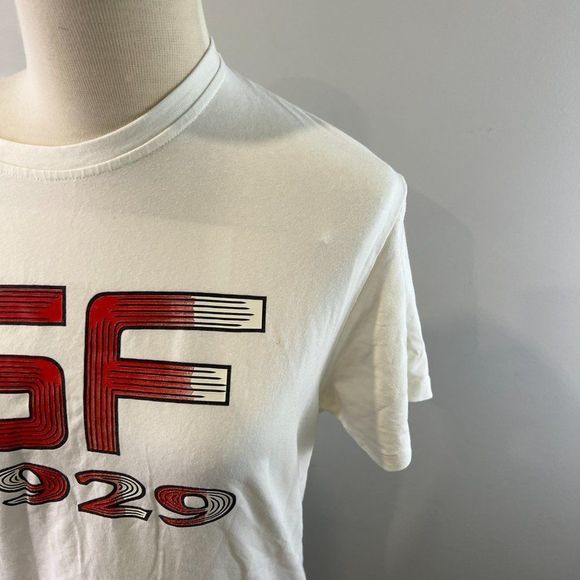 FERRARI White Crew Neck Graphic Tee (XL) - Picture 3 of 10